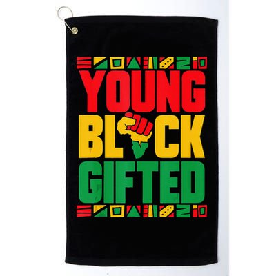 Black History Month Black Gifted Golf Towel