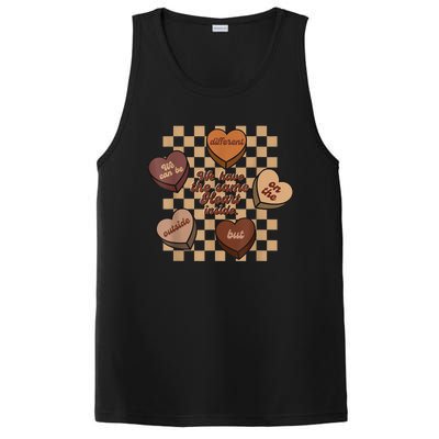 Black History Month The Same Heart Inside Melanin Afro PosiCharge Competitor Tank