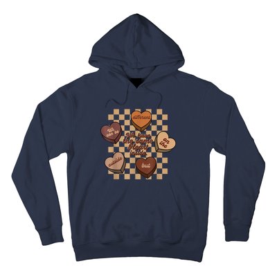 Black History Month The Same Heart Inside Melanin Afro Hoodie