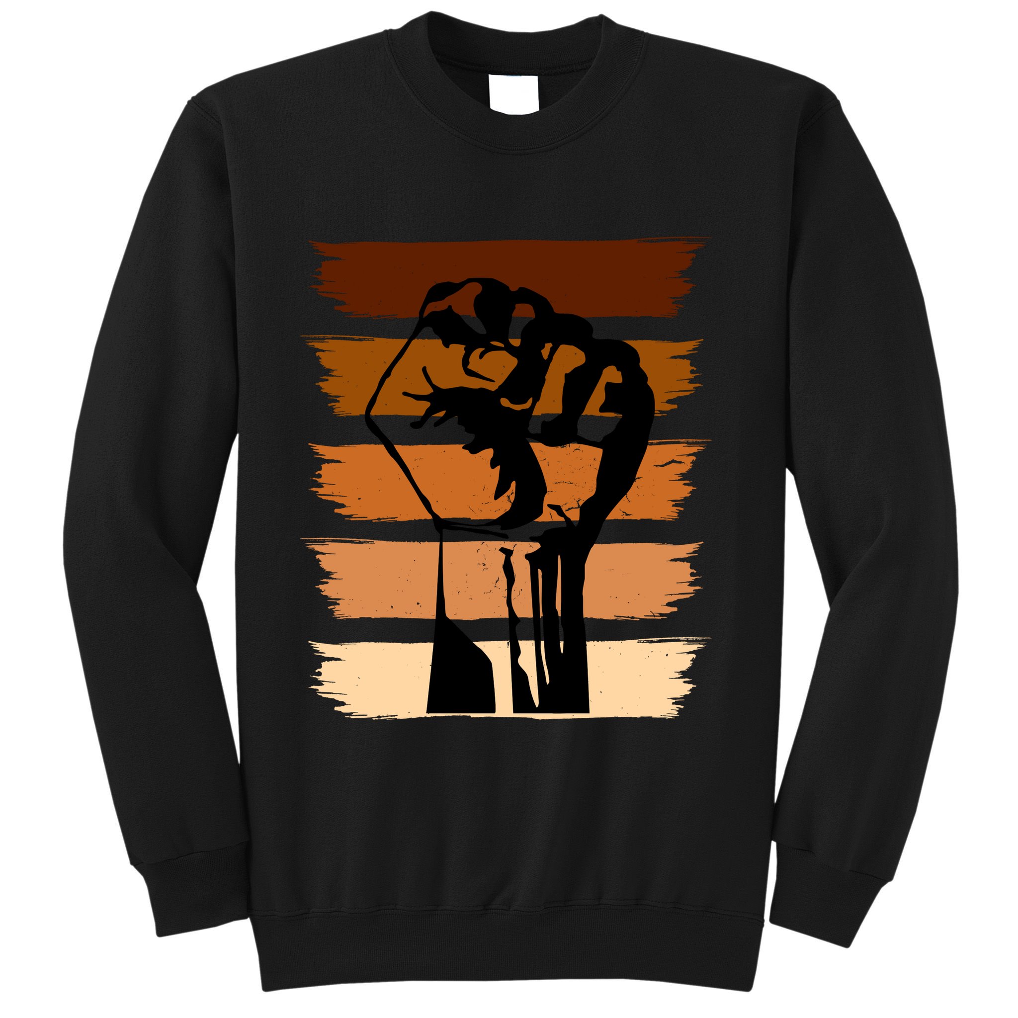 Black History Month Fist Sweatshirt