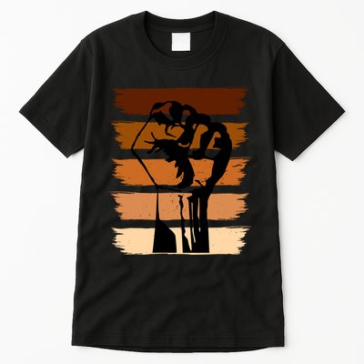 Black History Month Fist Tall T-Shirt