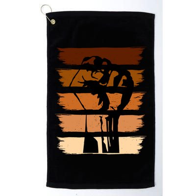 Black History Month Fist Golf Towel