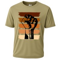 Black History Month Fist Cooling Performance Crew T-Shirt