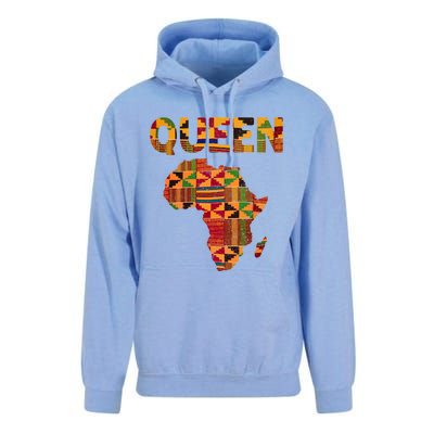 Black History Month Shirts Cool African Queen Art Kente Cloth Africa Ghana Unisex Surf Hoodie