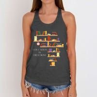 Black History Month T Black History Women's Knotted Racerback Tank