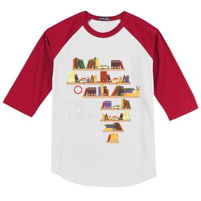 Black History Month T Black History Kids Colorblock Raglan Jersey