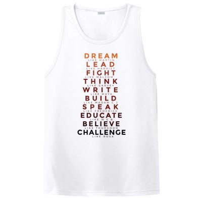 Black History Month Dream Like Martin Lead Like Harriet PosiCharge Competitor Tank