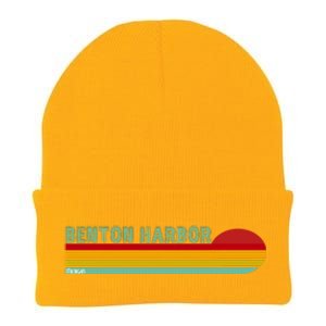 Benton Harbor Michigan Knit Cap Winter Beanie