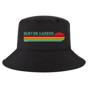 Benton Harbor Michigan Cool Comfort Performance Bucket Hat