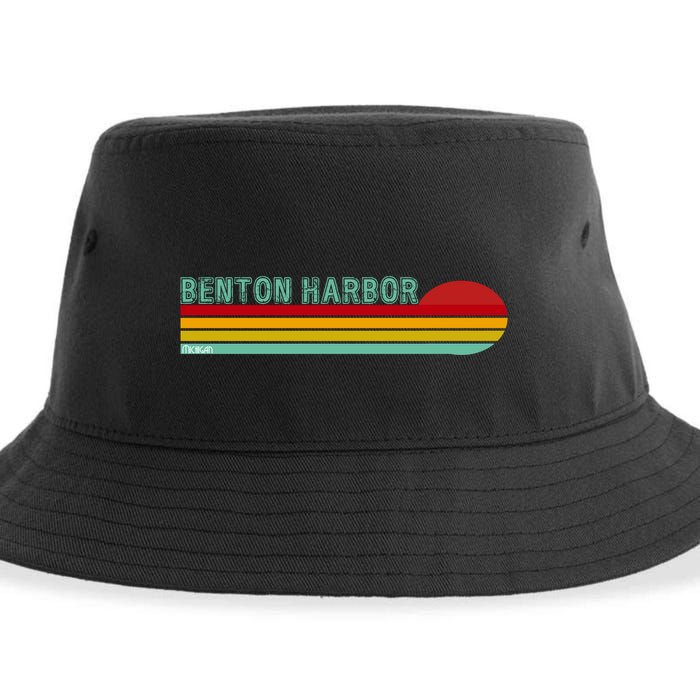 Benton Harbor Michigan Sustainable Bucket Hat