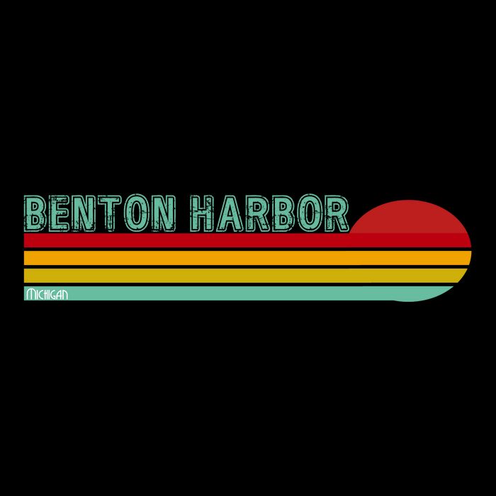 Benton Harbor Michigan Sustainable Bucket Hat
