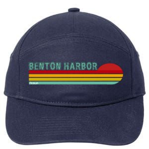 Benton Harbor Michigan 7-Panel Snapback Hat