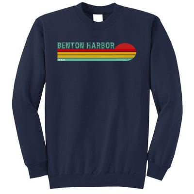 Benton Harbor Michigan Tall Sweatshirt