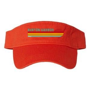 Benton Harbor Michigan Valucap Bio-Washed Visor