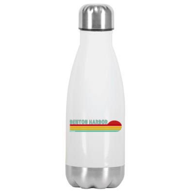 Benton Harbor Michigan Stainless Steel Insulated Water Bottle