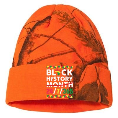 Black History Month One Month Cant Hold Our History 24 7 365 Kati Licensed 12" Camo Beanie