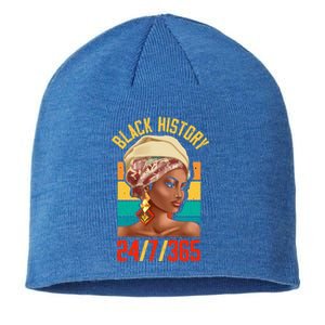 Black History Month Juneteenth African Equality Gift Sustainable Beanie