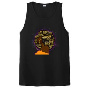 Black History Month Teacher African American Teacher Gift PosiCharge Competitor Tank