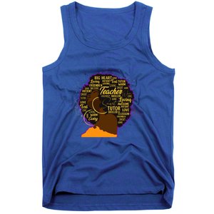 Black History Month Teacher African American Teacher Gift Tank Top