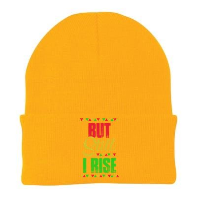 Black History Month But Still I Rise Cute Gift Knit Cap Winter Beanie