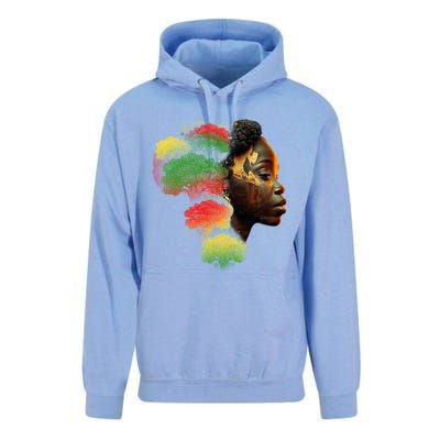 Black History Month African American Roots Juneteenth Gift Unisex Surf Hoodie