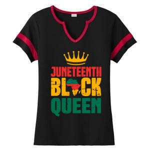 Black History Month Juneteenth Afro American Mom Gift Ladies Halftime Notch Neck Tee