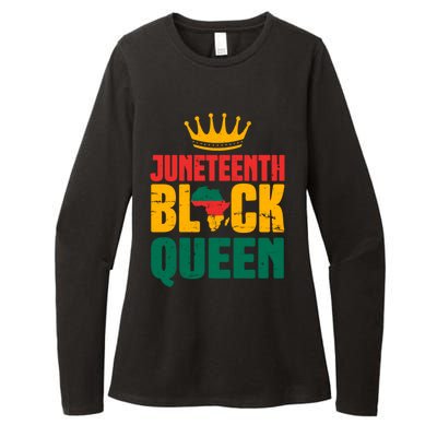 Black History Month Juneteenth Afro American Mom Gift Womens CVC Long Sleeve Shirt