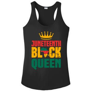 Black History Month Juneteenth Afro American Mom Gift Ladies PosiCharge Competitor Racerback Tank