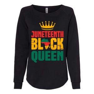 Black History Month Juneteenth Afro American Mom Gift Womens California Wash Sweatshirt