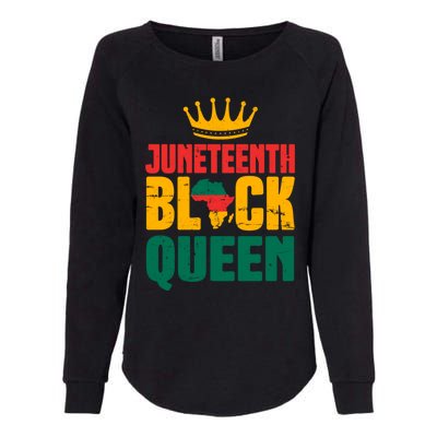 Black History Month Juneteenth Afro American Mom Gift Womens California Wash Sweatshirt