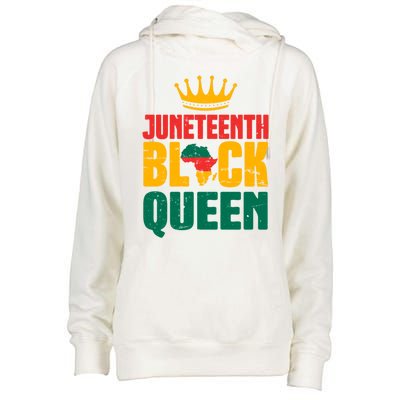 Black History Month Juneteenth Afro American Mom Gift Womens Funnel Neck Pullover Hood