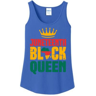 Black History Month Juneteenth Afro American Mom Gift Ladies Essential Tank