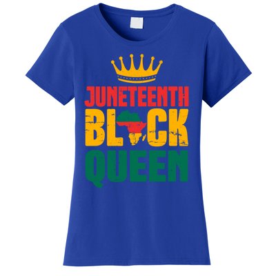 Black History Month Juneteenth Afro American Mom Gift Women's T-Shirt