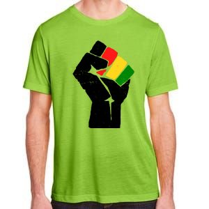 Black History Month Fist African Pride Adult ChromaSoft Performance T-Shirt