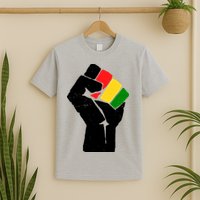 Black History Month Fist African Pride T-Shirt