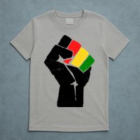 Black History Month Fist African Pride T-Shirt