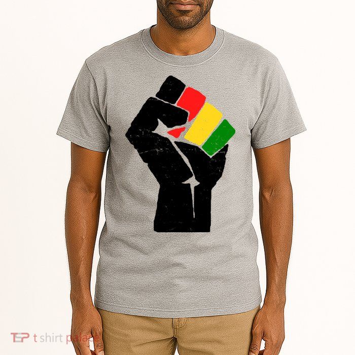 Black History Month Fist African Pride Tall T-Shirt
