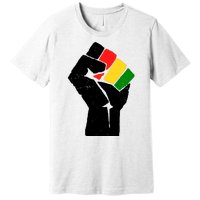 Black History Month Fist African Pride Premium T-Shirt