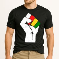 Black History Month Fist African Pride Cooling Performance Crew T-Shirt