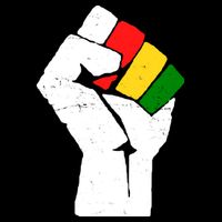 Black History Month Fist African Pride 16 in Basic Backpack
