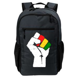 Black History Month Fist African Pride Daily Commute Backpack