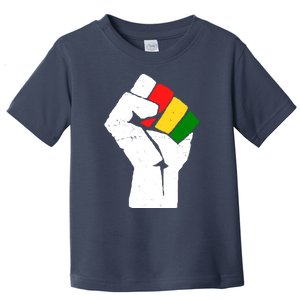 Black History Month Fist African Pride Toddler T-Shirt