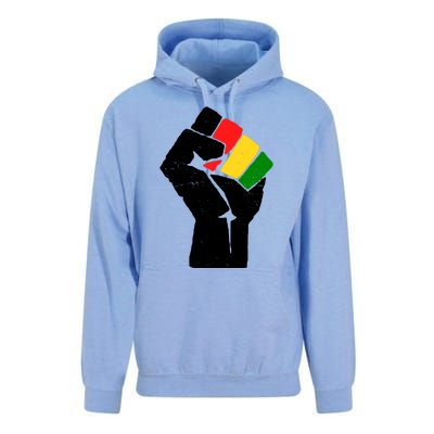 Black History Month Fist African Pride Unisex Surf Hoodie