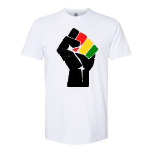 Black History Month Fist African Pride Softstyle CVC T-Shirt