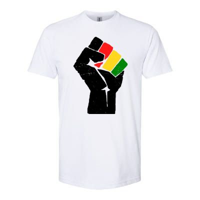 Black History Month Fist African Pride Softstyle® CVC T-Shirt