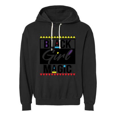 Black History Magic Afro For Junenth Hbcu Meaningful Gift Garment-Dyed Fleece Hoodie