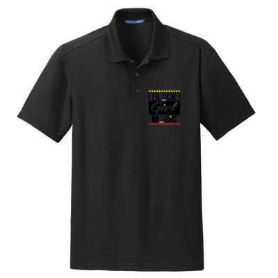 Black History Magic Afro For Junenth Hbcu Meaningful Gift Dry Zone Grid Polo