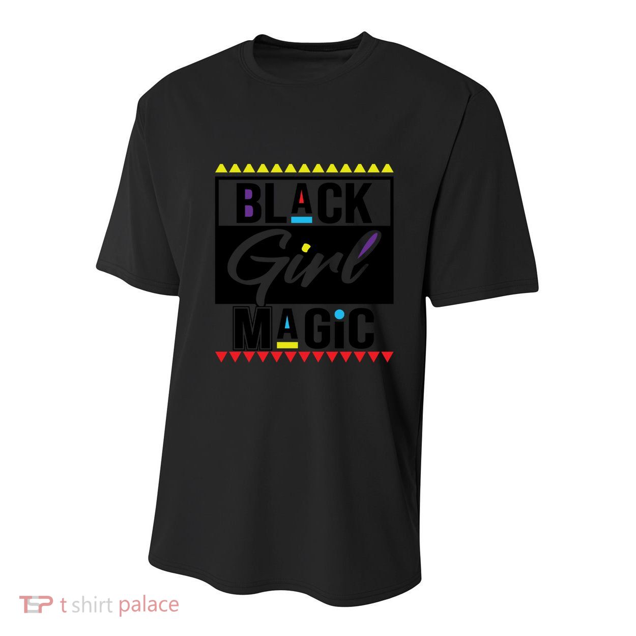 Black History Magic Afro For Junenth Hbcu Meaningful Gift Youth Performance Sprint T-Shirt