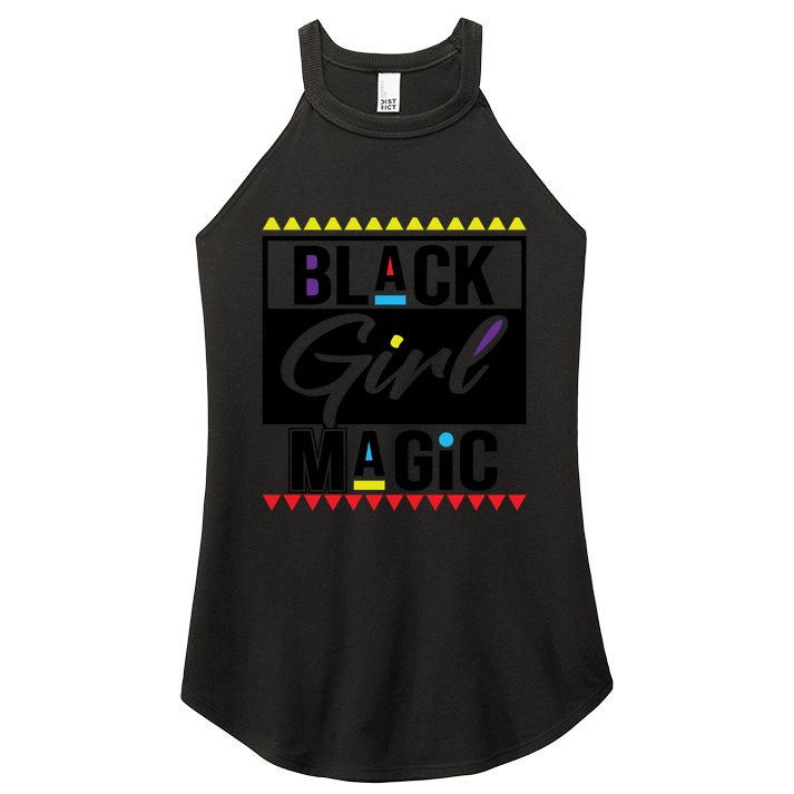 Black History Magic Afro For Junenth Hbcu Meaningful Gift Women's Perfect Tri Rocker Tank