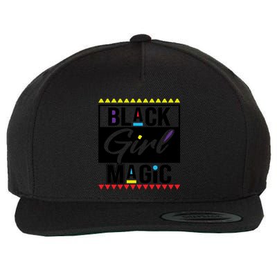 Black History Magic Afro For Junenth Hbcu Meaningful Gift Wool Snapback Cap